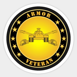 Armor Veteran Sticker